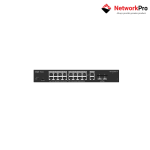 Switch Ruijie Reyee RG-ES220GS-LP | 16 Cổng PoE+ 130W, 02 Cổng RJ45 1GB, 02 Cổng SFP 1GB