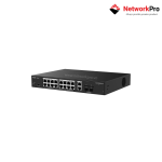 Switch Ruijie Reyee RG-ES220GS-LP | 16 Cổng PoE+ 130W, 02 Cổng RJ45 1GB, 02 Cổng SFP 1GB
