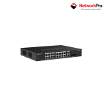 Switch Ruijie Reyee RG-ES220GS-LP | 16 Cổng PoE+ 130W, 02 Cổng RJ45 1GB, 02 Cổng SFP 1GB