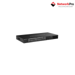 Switch Ruijie Reyee RG-ES228GS-LP | 24 Cổng PoE+ 250W, 02 Cổng RJ45 1GB, 02 Cổng SFP 1GB
