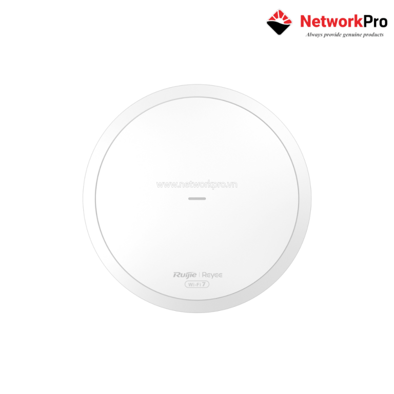 Bộ Phát WiFi 7 Ruijie Reyee RG-RAP72 Wi-Fi 7 BE3600 - Chịu Tải 300 User, Tốc Độ 3570Mbps