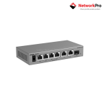 Ruijie RG-ES207GS-HP Switch PoE Camera chính hãng – PoE Budget 120W