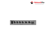 Ruijie RG-ES207GS-P Switch PoE Camera chính hãng – 6 cổng Gigabit PoE Budget 54W, 1 cổng SFP quang, quản lý qua Ruijie Cloud. Bảo hành chính hãng 3 năm