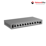 Ruijie RG-ES211GS-P | Switch PoE Gigabit 11 Cổng Cloud Managed Chính Hãng