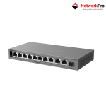 Ruijie RG-ES211GS-P | Switch PoE Gigabit 11 Cổng Cloud Managed Chính Hãng